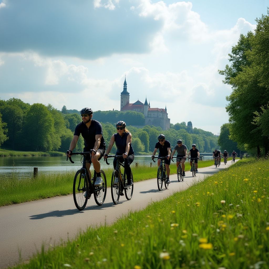 Cyklovýlet podél Vltavy v jižních Čechách